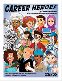 Cover of the Career Heroes Student Workbook