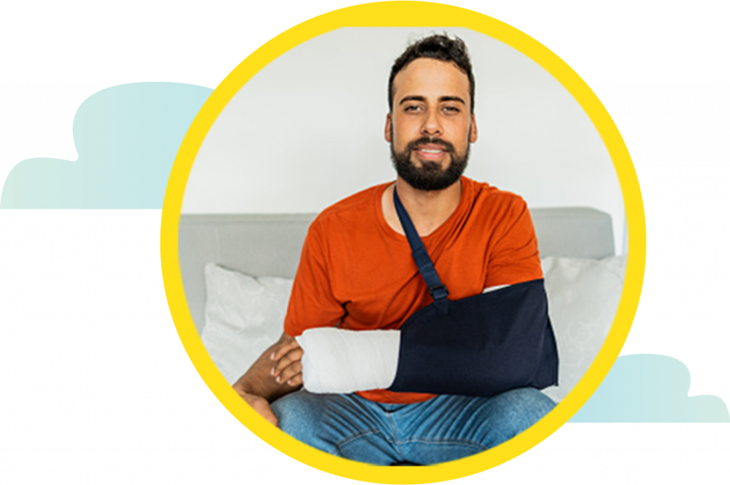 Address a personal serious health condition or injury. Up to six weeks every 24 months.