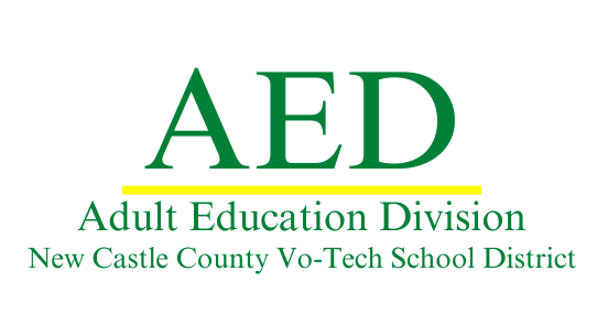 New castle Vo-tech adult education school logo